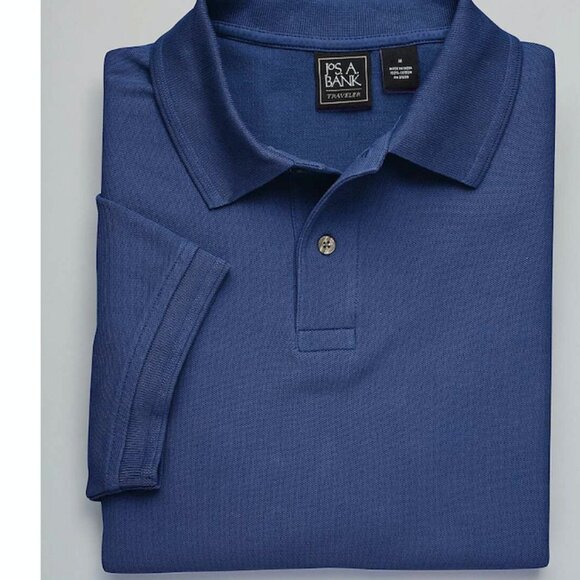 Jos. A.Bank Traveler Collection Traditional Fit Short Sleeve Polo - size: S - Picture 1 of 2
